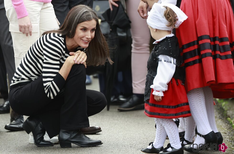 La Reina Letizia en la entrega del Pueblo Ejemplar de Asturias 2022