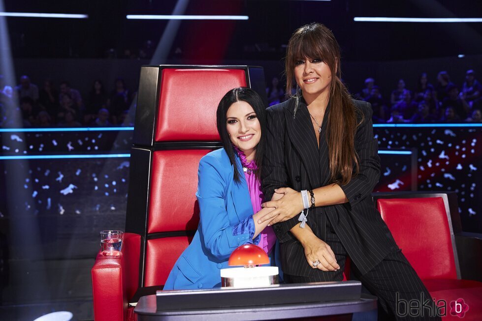 Laura Pausini y Vanesa Martín en las batallas de 'La Voz 2022'