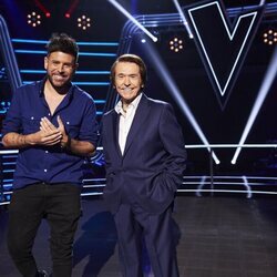 Pablo López y Raphael en las batallas de 'La Voz 2022'