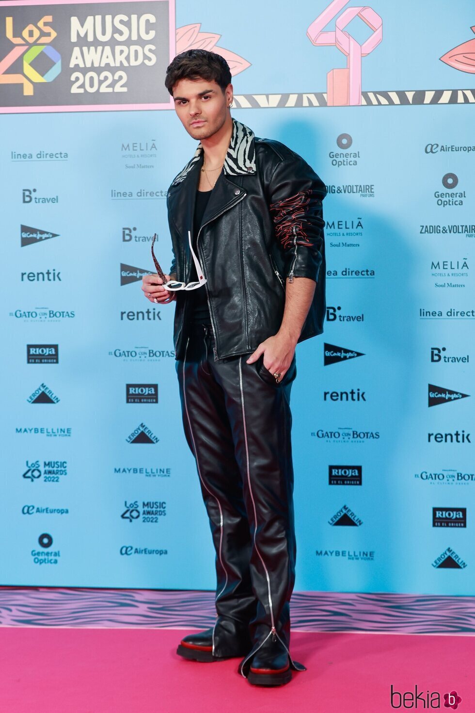 Abraham Mateo en Los 40 Music Awards 2022