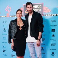 Helen Lindes y Rudy Fernández en Los 40 Music Awards 2022