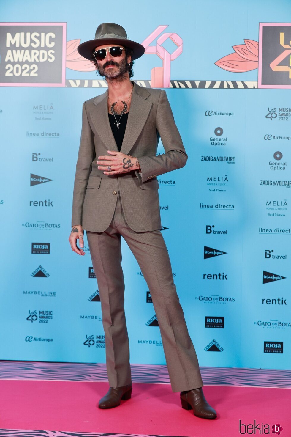 Leiva en Los 40 Music Awards 2022