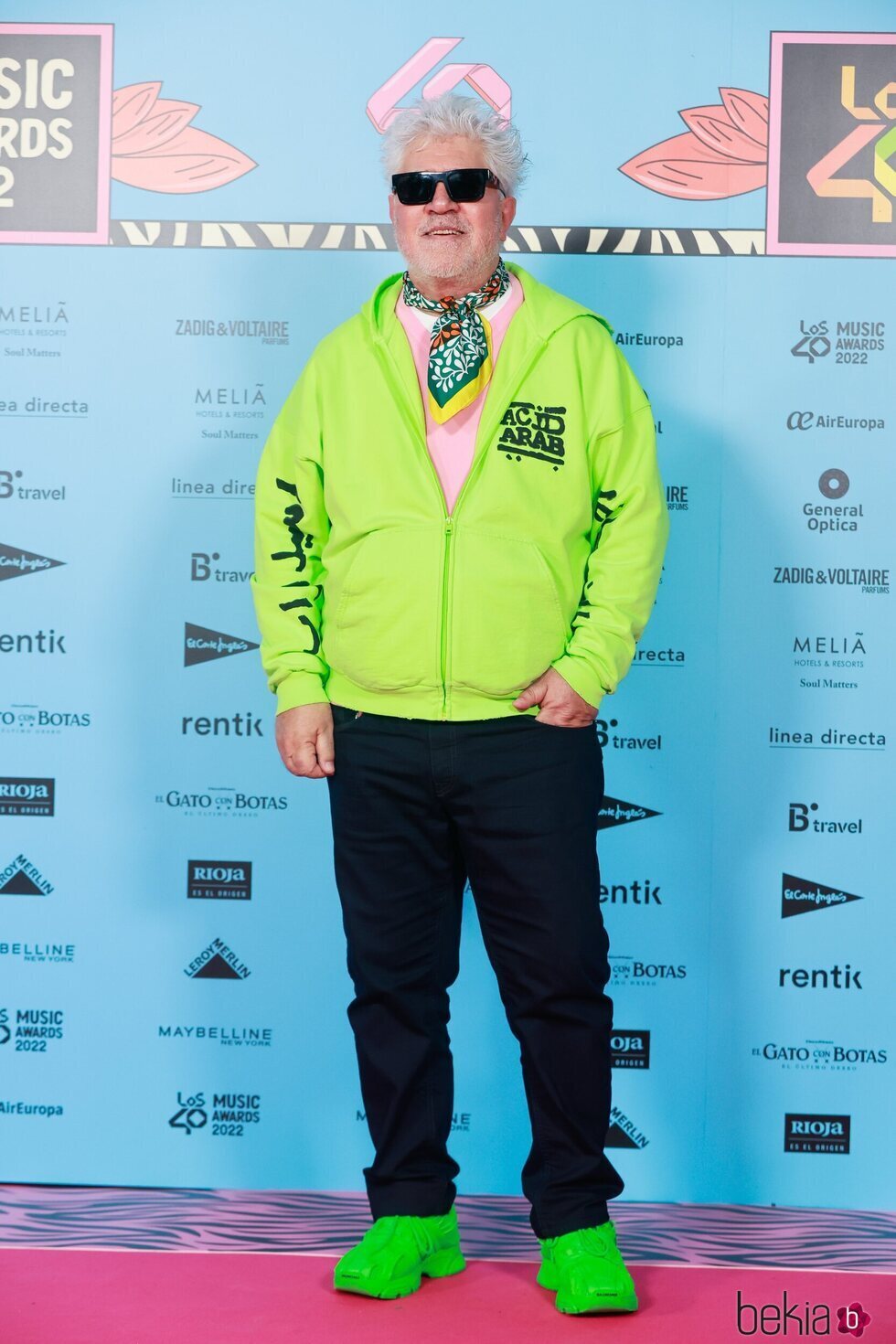 Pedro Almodóvar en Los 40 Music Awards 2022