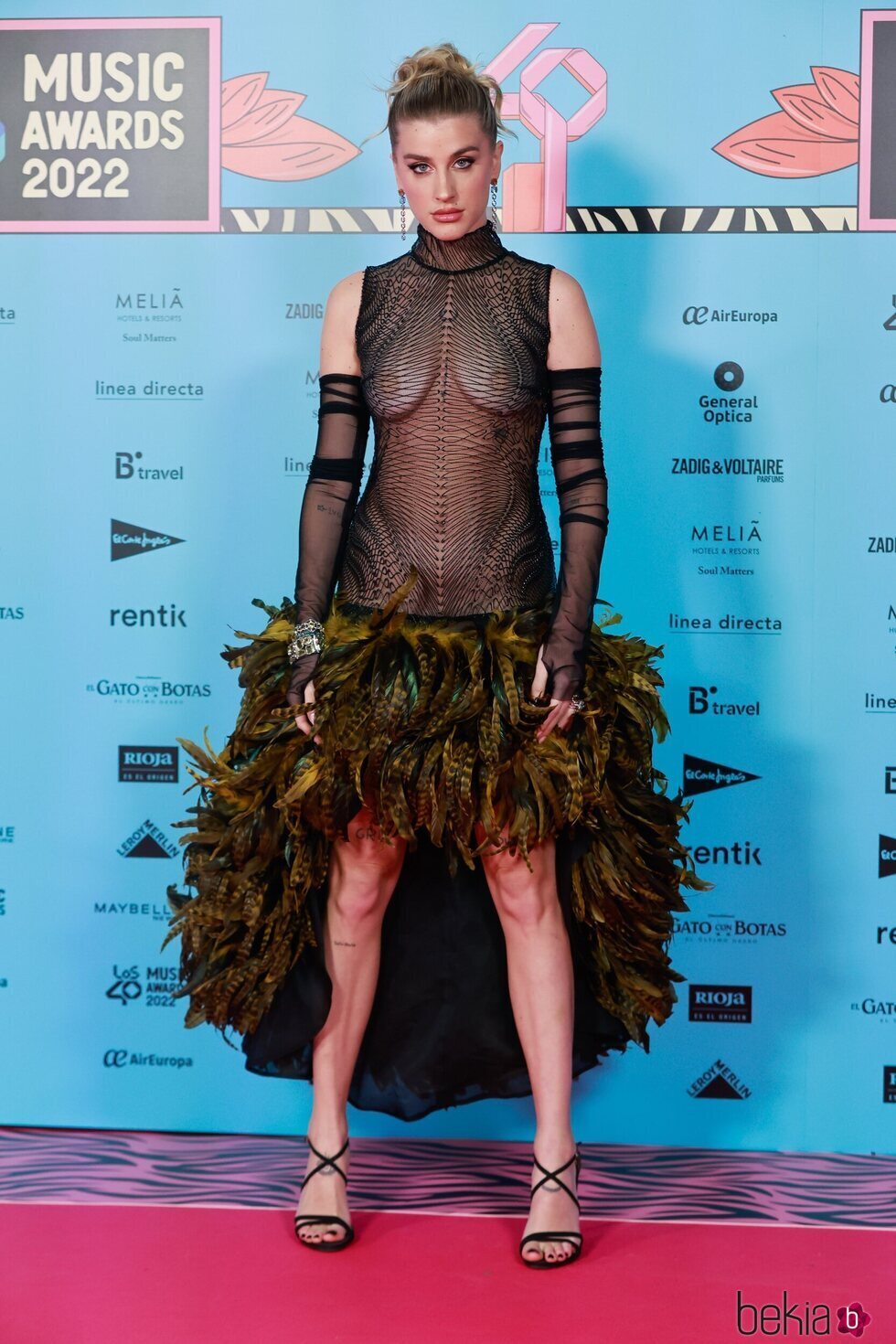 Samantha Gilabert en Los 40 Music Awards 2022