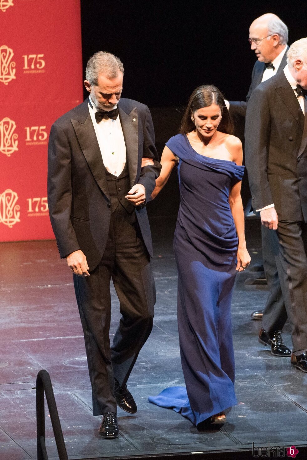 Los Reyes Felipe y Letizia en el 175 aniversario del Liceo de Barcelona