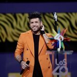 Pablo López es fotografiado en la gala de Los 40 Music Awards 2022