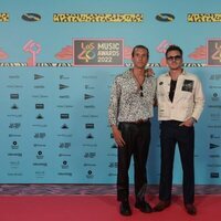 Dvicio en la alfombra roja de Los 40 Music Awards 2022