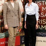 Luz Gabás y Cristina Campos en la presentación de sus novelas