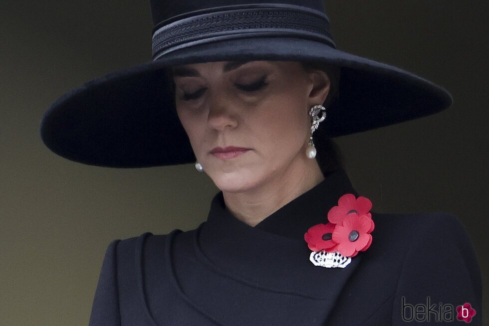 Kate Middleton en la celebración del Día del Recuerdo en 2023