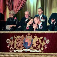 La Familia Real Británica en el concierto por el Día del Recuerdo en 2023