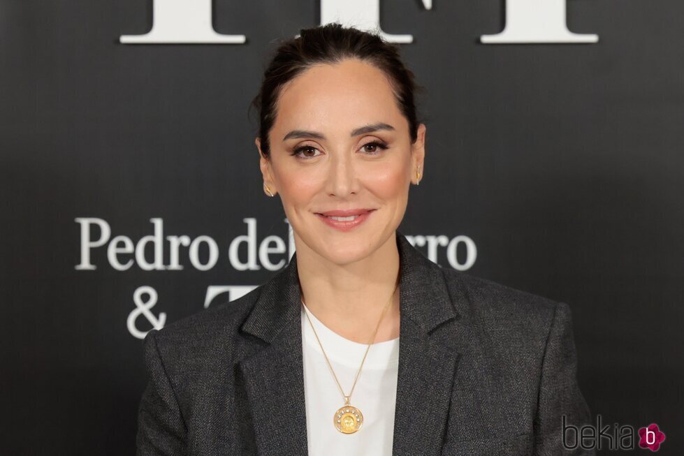 Tamara Falcó en un evento de Pedro del Hierro by TFP brand