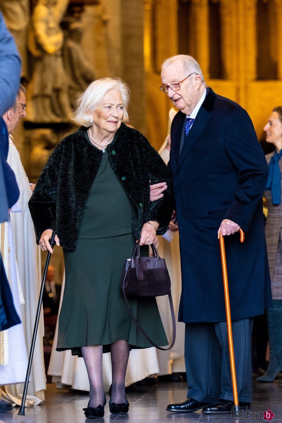 Alberto y Paola de Bélgica en el Día del Rey 2022