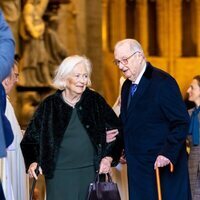 Alberto y Paola de Bélgica en el Día del Rey 2022