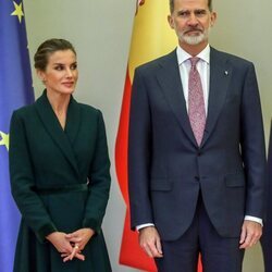 Los Reyes Felipe y Letizia al comienzo de su visita oficial a Croacia