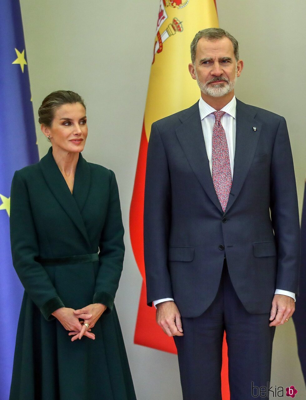 Los Reyes Felipe y Letizia al comienzo de su visita oficial a Croacia