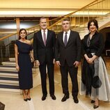 Los Reyes Felipe y Letizia con el Presidente de Croacia y su esposa en la cena en honor a los Reyes por su visita oficial a Croacia