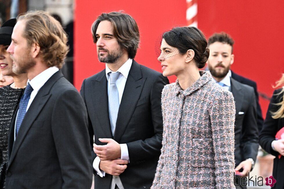 Carlota Casiraghi y Dimitri Rassam en el Día Nacional de Mónaco 2022