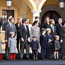 Los hijos y nietos de Carolina de Mónaco en el Día Nacional de Mónaco 2022