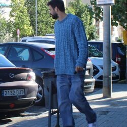 Gerard Piqué en un partido de béisbol de su hijo Milan Piqué