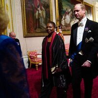 El Príncipe Guillermo en la cena de Estado al Presidente de Sudáfrica, Cyril Ramaphosa