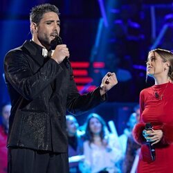 Jaime Nava y Nerea Rodríguez durante la primera gala del Mediafest Night Fever