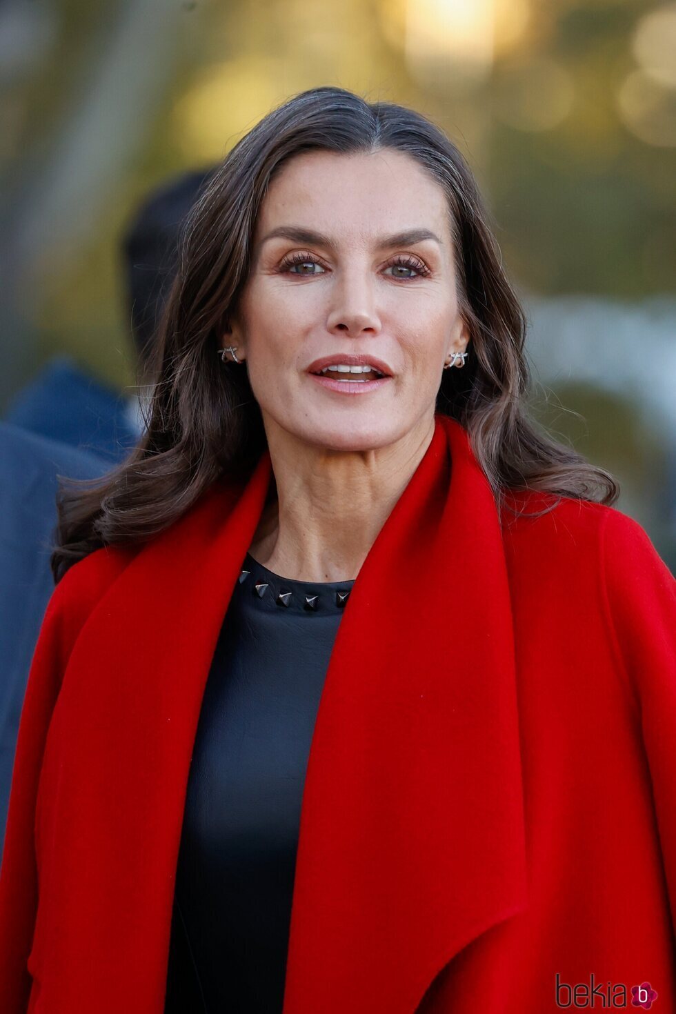 La Reina Letizia con nuevo corte de pelo en el acto de inauguración de la 'X Cumbre de Mujeres Juristas'