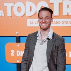 Kerem Bürsin en la presentación de 'A todo tren 2' en Madrid