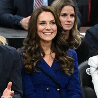 Kate Middleton en un partido de la NBA entre los Boston Celtics y Miami Heat