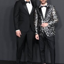 Pelayo Díaz y su novio, Gal Marom, en la fiesta Efervescence de Moët Chandon