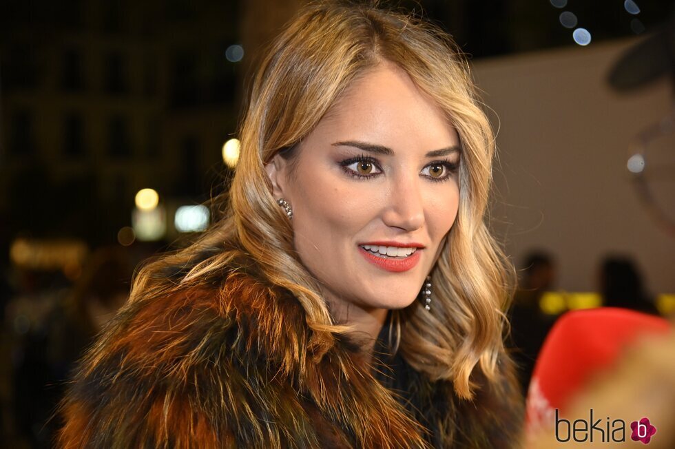 Alba Carrillo en la fiesta de cumpleaños de Fonsi Nieto en Madrid