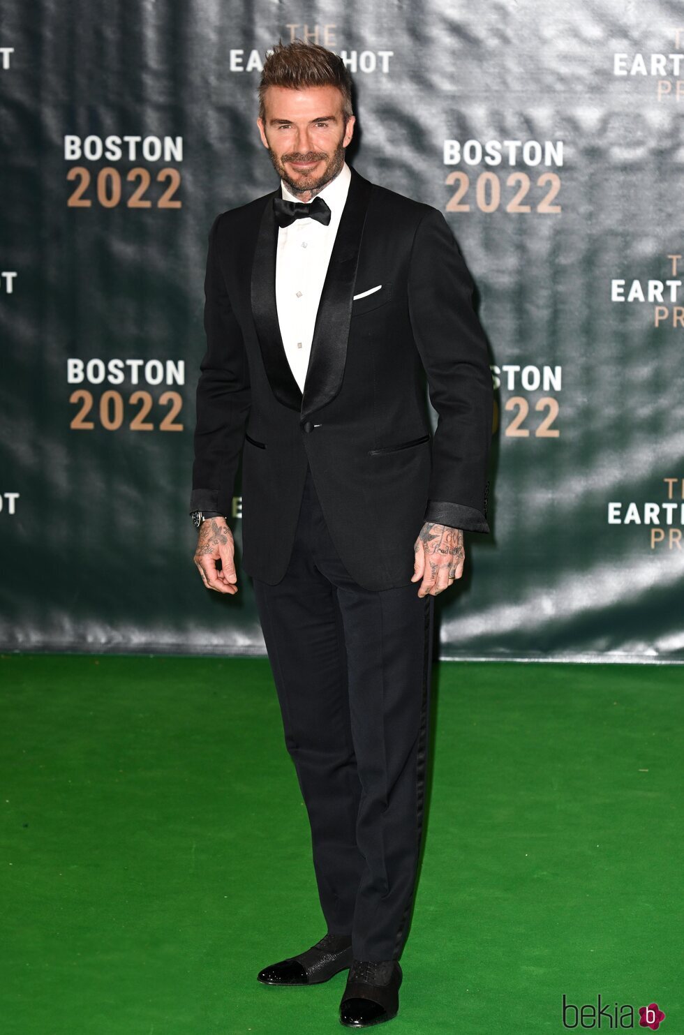 David Beckham en los Earthshot Prize 2022 en Boston