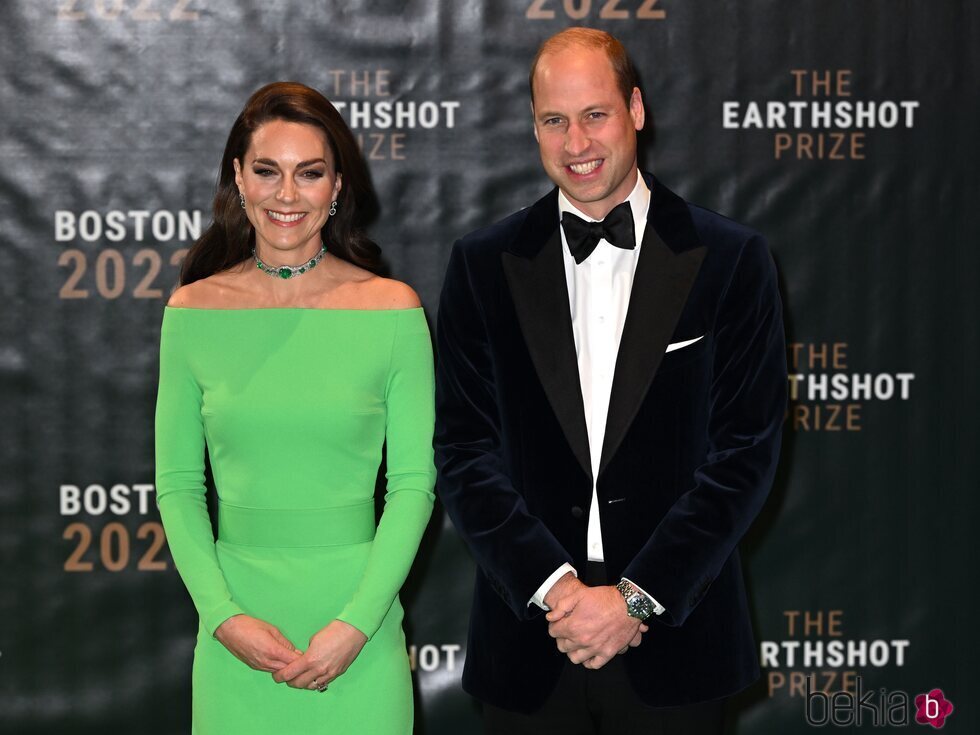 El Príncipe Guillermo y Kate Middleton, muy sonrientes en los Earthshot Prize 2022