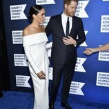 El Príncipe Harry y Meghan Markle en la celebración de la gala Robert F. Kennedy Human Rights Ripple of Hope 2022