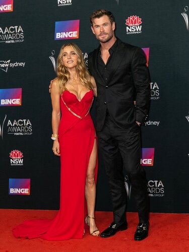 Chris Hemsworth y Elsa Pataky en los Premios AACTA 2022 en Sidney