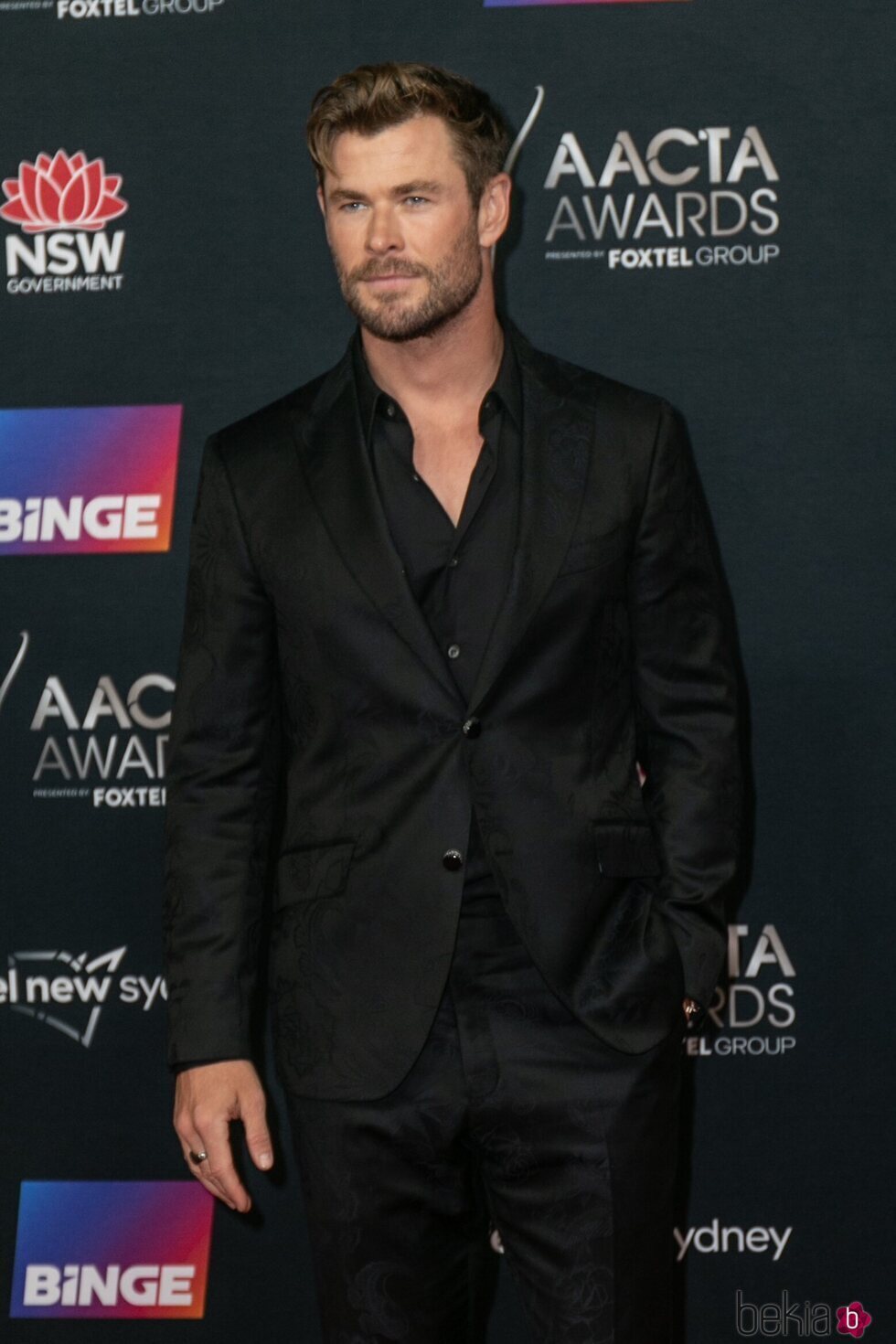 Chris Hemsworth en los Premios AACTA 2022 en Sidney