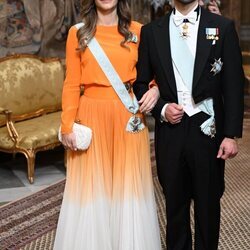 Carlos Felipe y Sofia de Suecia en la cena en honor a los ganadores de los Premios Nobel 2022