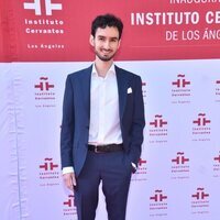 Pedro Osuna en la inauguración de la sede del Instituto Cervantes en Los Angeles