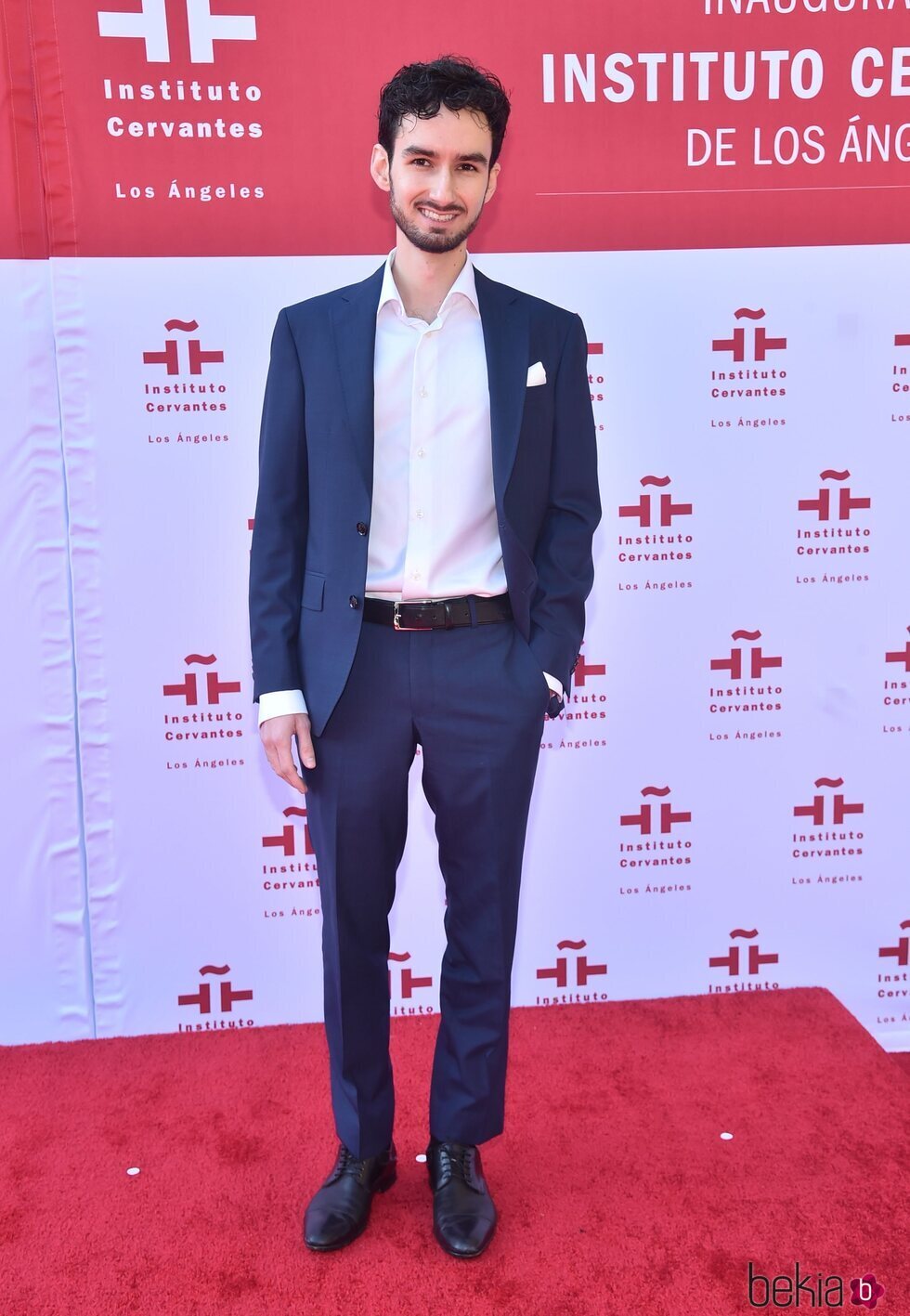 Pedro Osuna en la inauguración de la sede del Instituto Cervantes en Los Angeles