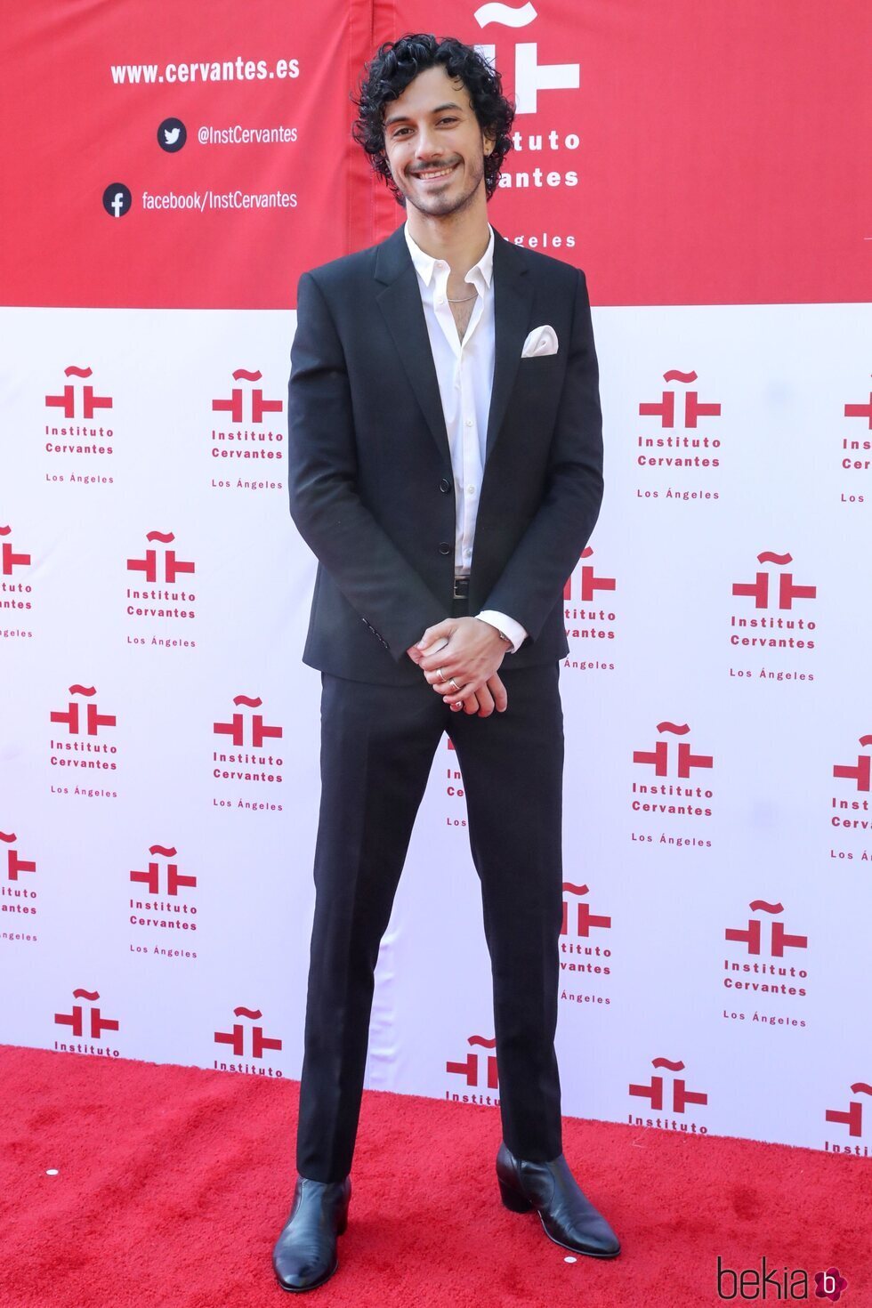 Rafael Cebrián en la inauguración de la sede del Instituto Cervantes en Los Angeles