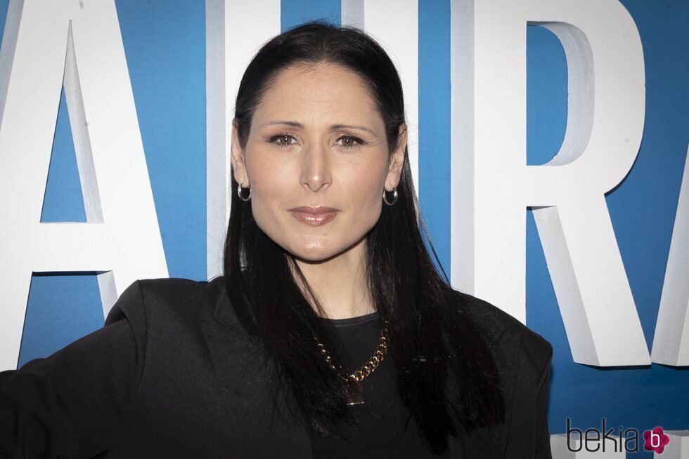 Rosa López en el estreno del documental de Laura Pausini 'Un placer conocerte' en Madrid