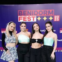 E'FEMME en la presentación del Benidorm Fest 2023