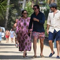 Tamara Falcó, Íñigo Onieva y Hugo Arévalo en Marbella