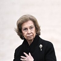 La Reina Sofía en el funeral del Papa Benedicto XVI