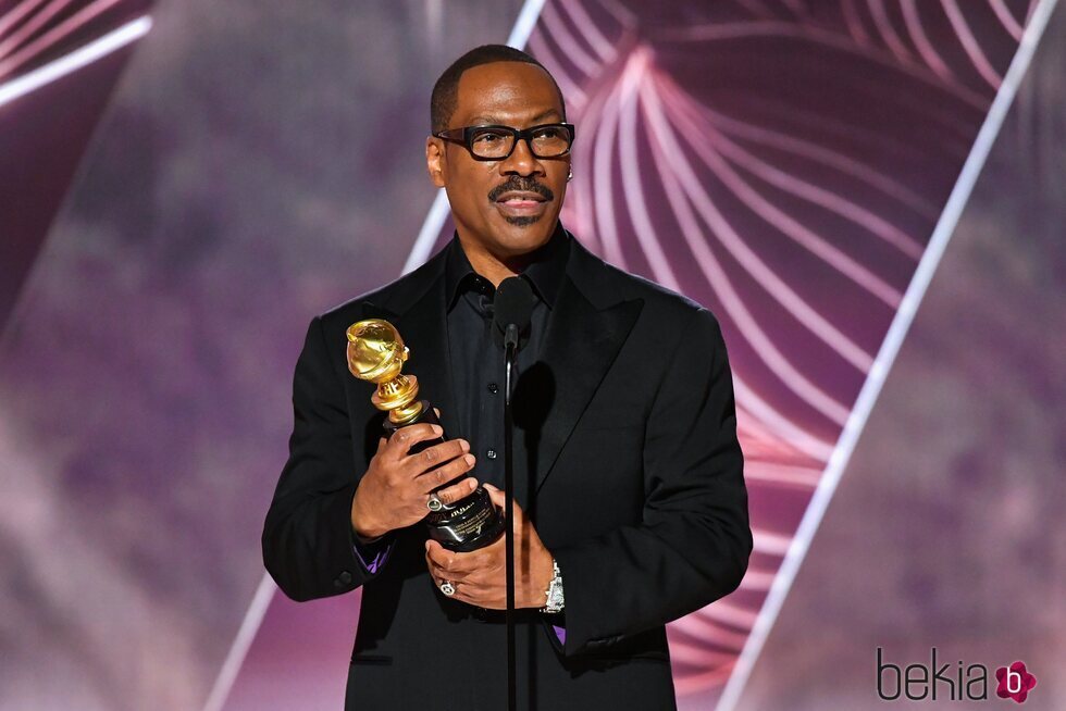 Eddie Murphy en la gala de los Globos de Oro 2023