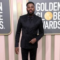 Colman Domingo en la alfombra roja de los Globos de Oro 2023