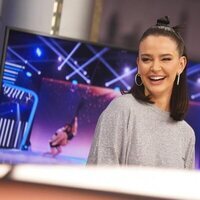 Laura Escanes, muy sonriente en 'El Hormiguero'