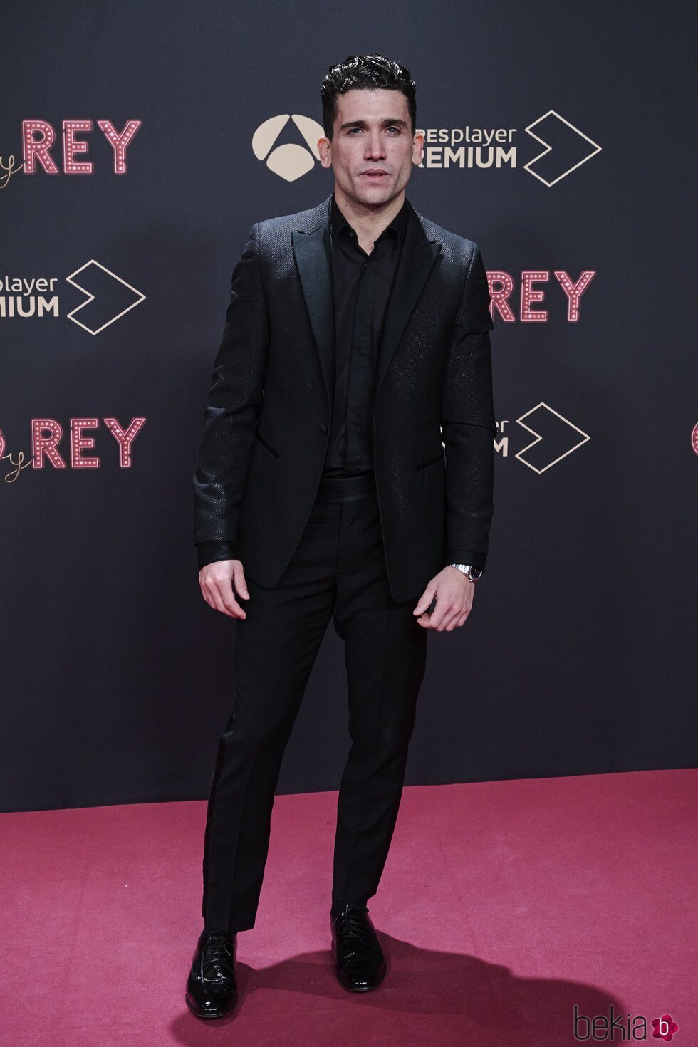 Jaime Lorente en la premiere de 'Cristo y Rey'