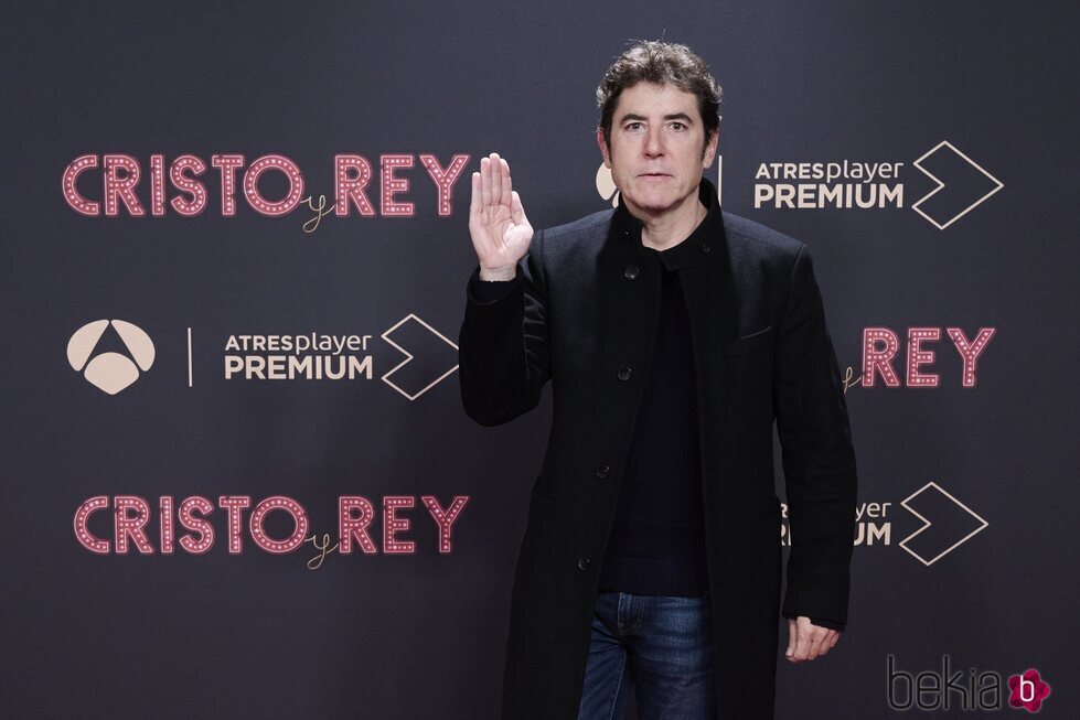 Manel Fuentes en la premiere de 'Cristo y Rey'