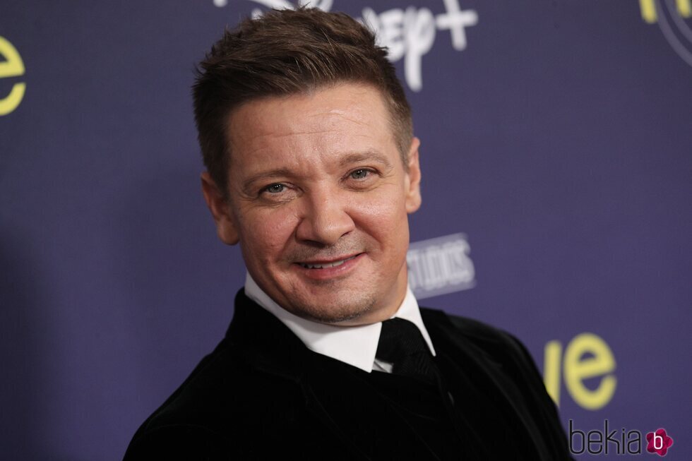 Jeremy Renner en la premiere de 'Ojo de Halcón'