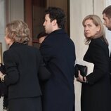 La Reina Sofía, Froilán, la Infanta Cristina y Juan Urdangarin en el almuerzo tras el funeral de Constantino de Grecia